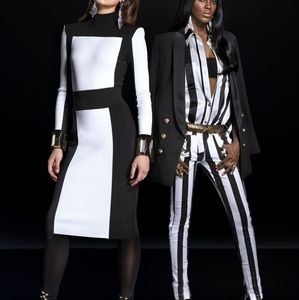 H&M Balmain Mock Neck Top